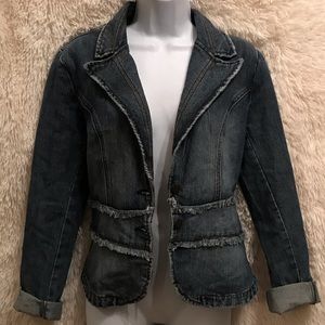 Pierre Cardin denim jean jacket blazer